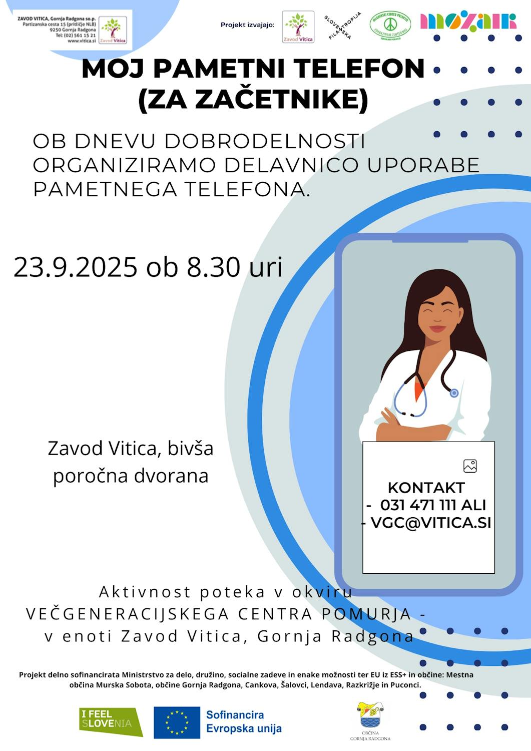 Delavnica: Moj pametni telefon
